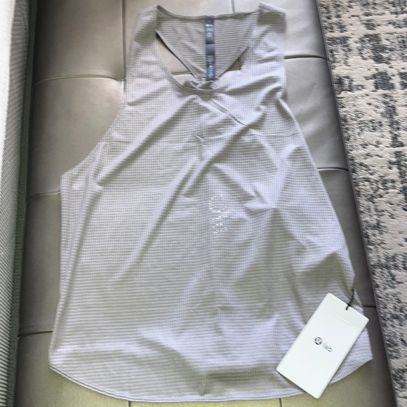 NWT Lululemon Limited Edition Lab Women's Grid Mesh Singlet Graphic - Picture 7 of 10